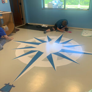 KFYE Kitchen Compass Rose