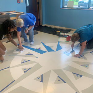 KFYE Kitchen Compass Rose