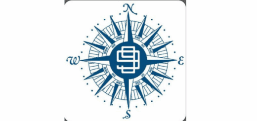 The traditional The Ninety-Nines compass rose logo